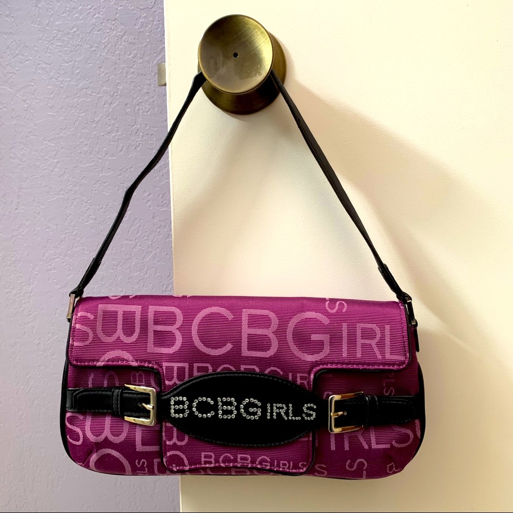 BCBGirls Purple Shoulder Bag